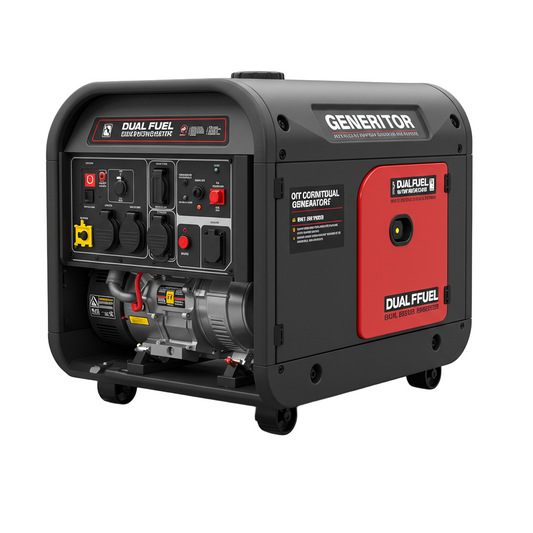 StormFlex 12000W Heavy-Duty Dual Fuel Generator